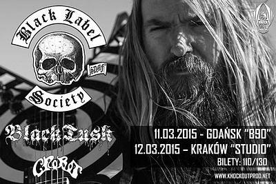 Plakat - Black Label Society, Black Tusk