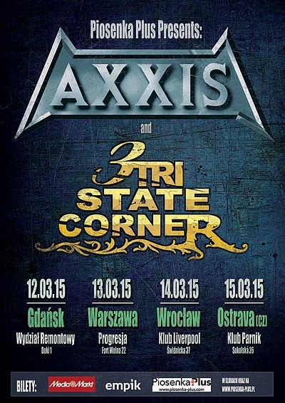 Plakat - Axxis, Tri State Corner, Access Denied