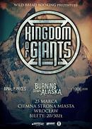 Koncert Kingdom of Giants, April in Pieces, Burning Down Alaska, Netherless