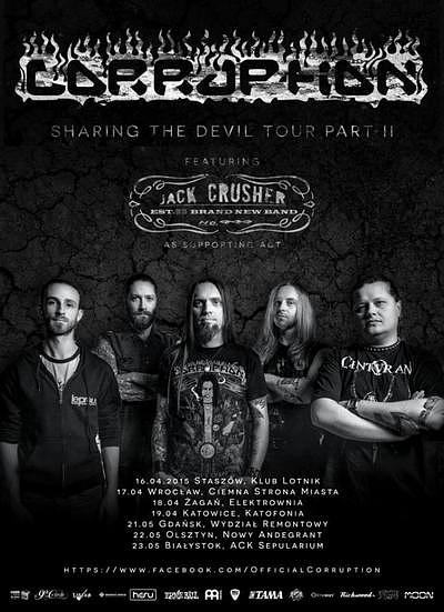 Plakat - Corruption, Jack Crusher, Slaughter of the Souls