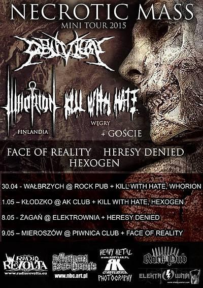 Plakat - Oblivion, Whorion, Kill With Hate
