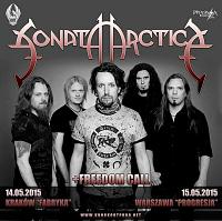 Plakat - Sonata Arctica, Freedom Call, Twilight Force