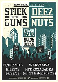Plakat - Stick To Your Guns, Deez Nuts, Trash Talk