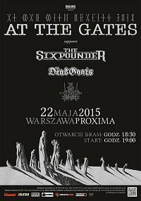Plakat - At The Gates, The Sixpounder, The Dead Goats