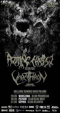 Plakat - Rotting Christ, Varathron, Atropos