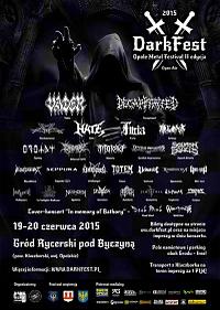 Plakat - Dark Fest 2015