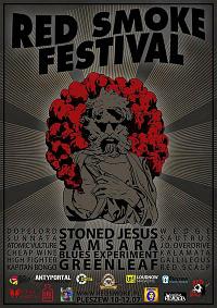 Plakat - Red Smoke Festival 2015