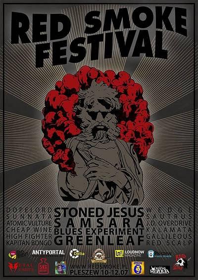 Plakat - Stoned Jesus, Major Kong, Sunnata