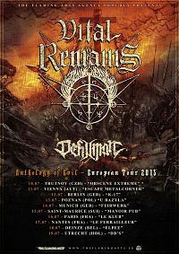 Plakat - Vital Remains, Dehuman