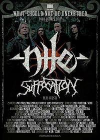 Plakat - Nile, Suffocation, Truth Corroded