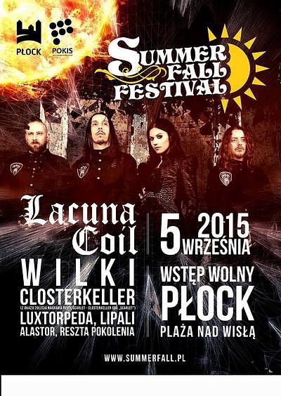 Plakat - Lacuna Coil, Wilki, Closterkeller