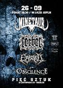 Koncert Minetaur, Cerber, Erased, Obsolence