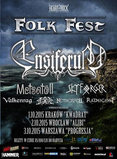 Plakat - Ensiferum, Metsatoll, Skyforger