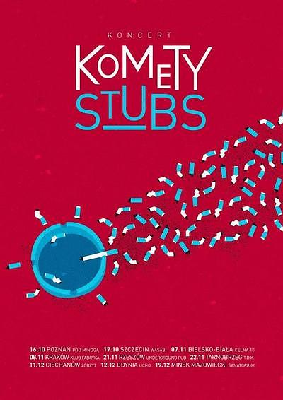 Plakat - Komety, The Stubs