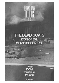 Plakat - The Dead Goats, Icon of Evil, Means Of Control