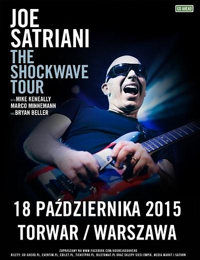 Plakat - Joe Satriani, Dan Patlansky