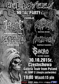 Plakat - Morte, Antiflesh, Deathroned, Alcoholocaust