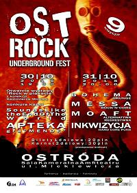 Plakat - Ost-Rock Underground Fest 9
