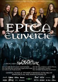 Plakat - Epica, Eluveitie, Scar Symmetry