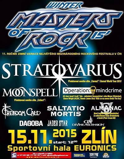 Plakat - Stratovarius, Moonspell, Operation: Mindcrime
