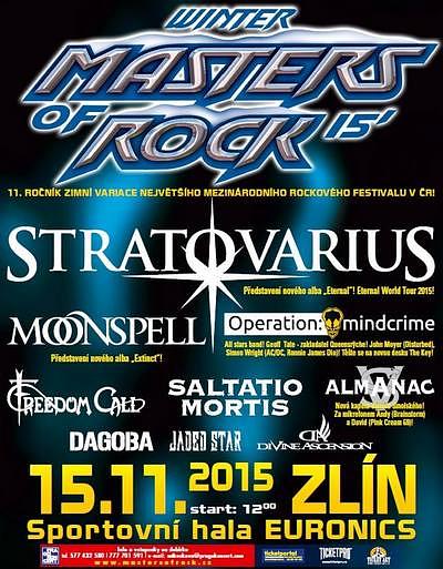 Plakat - Stratovarius, Moonspell, Operation: Mindcrime