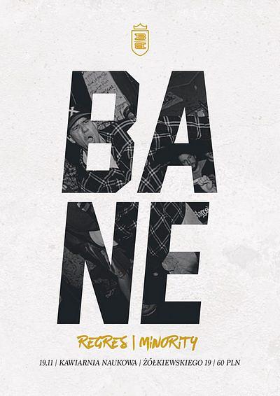 Plakat - Bane, Regres, Minority