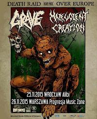 Plakat - Grave, Malevolent Creation