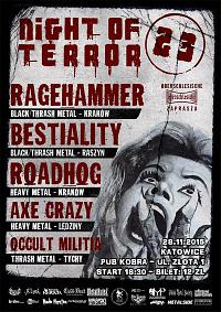 Plakat - Ragehammer, Bestiality, Roadhog