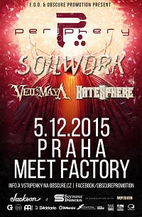 Plakat - Periphery, Soilwork, Veil Of Maya