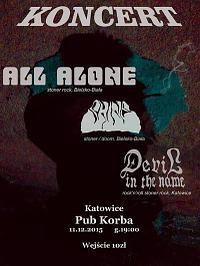 Plakat - All Alone, Shine, Devil In The Name