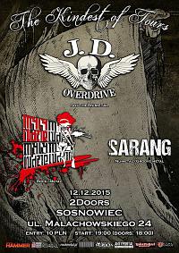 Plakat - J. D. Overdrive, Sarang, Myly Ludzie