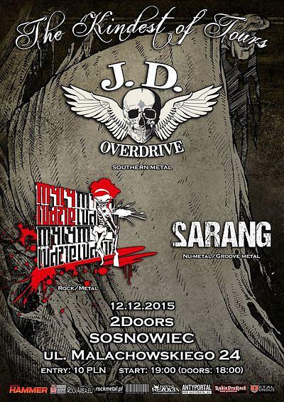 Plakat - J. D. Overdrive, Sarang, Myly Ludzie