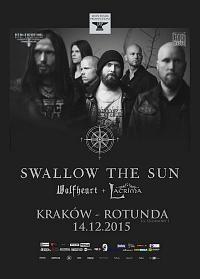 Plakat - Swallow the Sun, Wolfheart, Lacrima