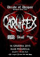 Koncert Carnifex, Within the Ruins, Fallujah, The Last Ten Seconds of Life