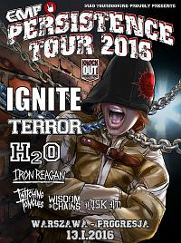 Plakat - Ignite, Terror, H2O, Iron Reagan