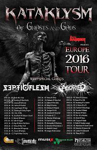 Plakat - Kataklysm, Septicflesh, Aborted