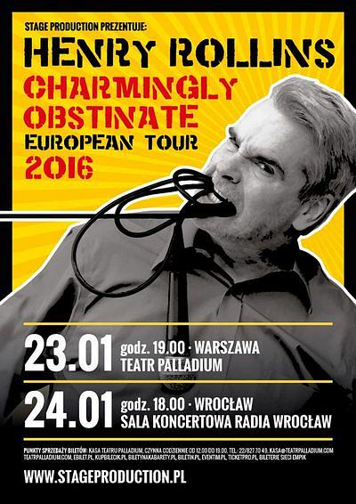 Plakat - Henry Rollins