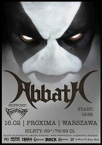 Plakat - Abbath, Thunderwar