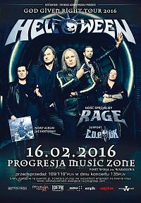 Plakat - Helloween, Rage, Crimes Of Passion