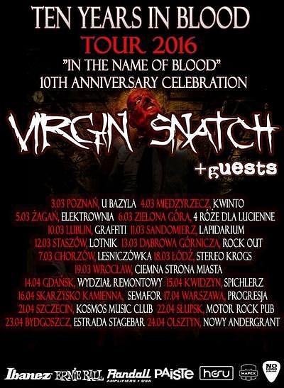 Plakat - Virgin Snatch, Dying Spirit