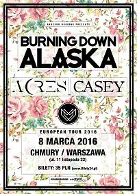 Plakat - Burning Down Alaska, Acres, Casey