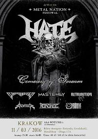 Plakat - Hate, Cemetery Of Scream, Whorehouse