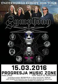 Plakat - Symphony X, Myrath, Melted Space