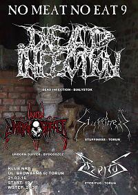 Plakat - Dead Infection, Unborn Suffer, Stuffiness