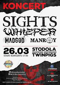 Plakat - Sights, Whizper, Madgod, Manroy