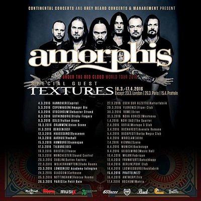 Plakat - Amorphis, Textures, Poem