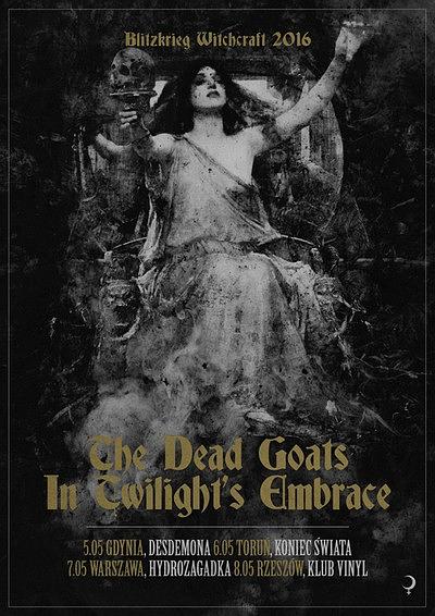 Plakat - In Twilight's Embrace, The Dead Goats