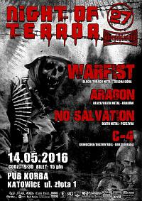 Plakat - Warfist, Aragon, No Salvation, C-4