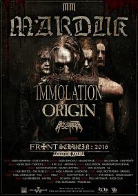 Plakat - Marduk, Immolation, Origin, Bio-Cancer