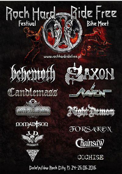 Plakat - Candlemass, Behemoth, Primal Fear
